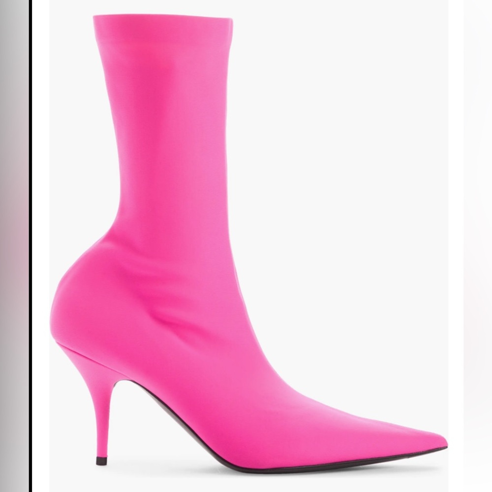 Balenciaga Pointed Toe Sock Boot (Women)